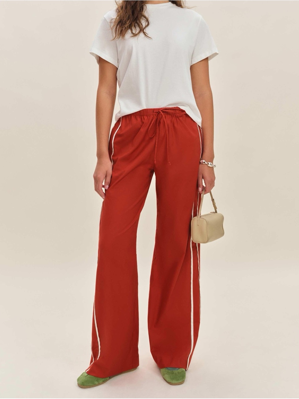 Reformation Julien Poplin Pants Size XS